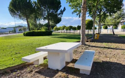 Instalados las nuevas zonas de recreo para trabajadores